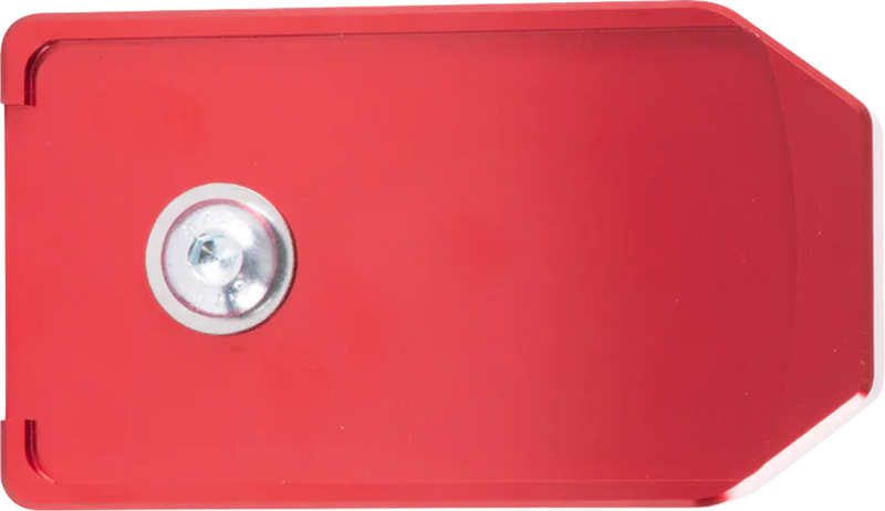 THRASHIN SUPPLY CO. Aggressor Brake Pedal Pad - Red - Touring TSC-2220-2