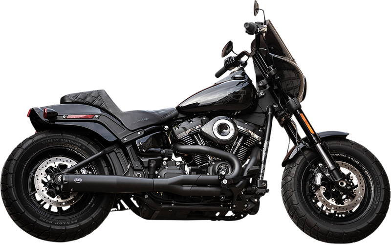 S&S CYCLE Super Street 2:1 Exhaust System - Black