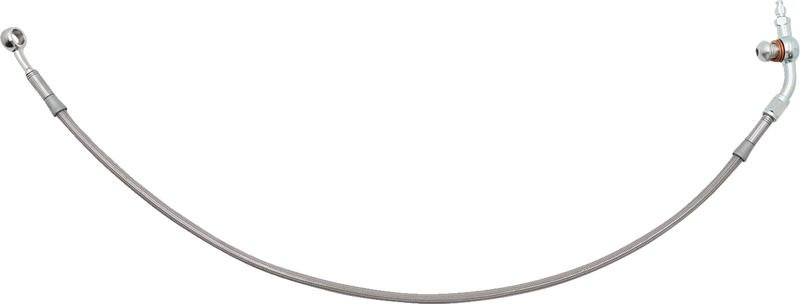 FAT BAGGERS INC. Hydraulic Brake/Clutch Line Extension - 20" - Road Glide - Stainless 100020-35