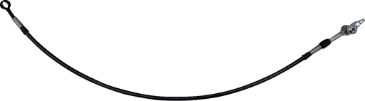 FAT BAGGERS INC. Hydraulic Brake/Clutch Line Extension - 25" Electra/Street Glide - Black 100025-B