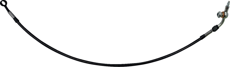 FAT BAGGERS INC. Hydraulic Brake/Clutch Line Extension - 30" - Road Glide - Black 100030-B35