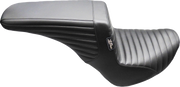 LE PERA Kickflip Up Front Seat - Pleated - Black - FL/FX '18-'25 LYU-590PT