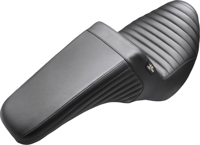 LE PERA Kickflip Up Front Seat - Pleated - Black - FL/FX '18-'25 LYU-590PT