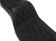 SLYFOX High Noon Seat - Double Diamond - Black Logo - Black Stitch - FXD/FLD '06-'17 4694C-SlyFox