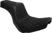 SLYFOX High Noon Seat - Double Diamond - Black Logo - Black Stitch - FL/FX '18-'25 4701C-SlyFox