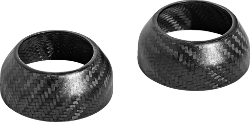 SADDLEMEN Fork Cover - 39 mm - Matte CF-8-0006M