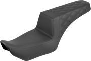 SADDLEMEN Step-Up Seat - Rear Lattice Stitch - Nightster '22-'25 822-11-173