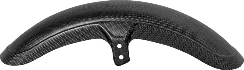 SADDLEMEN Front Fender - Carbon Fiber/Matte - Softail/Dyna CF-8-0002M