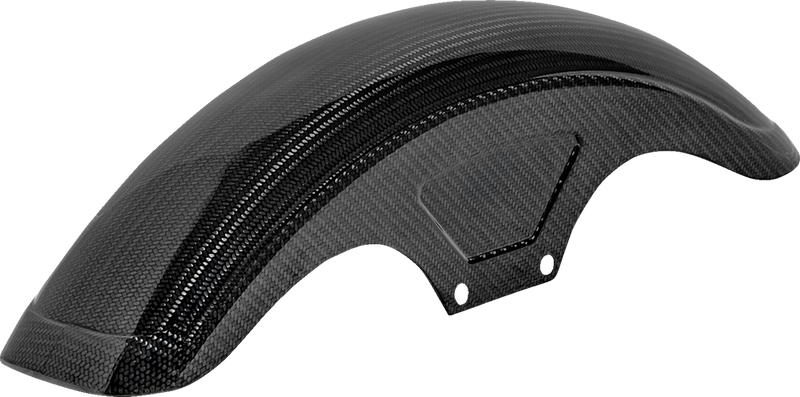 SADDLEMEN Front Fender - Carbon Fiber/Gloss - Dyna/Sportster CF-8-0003