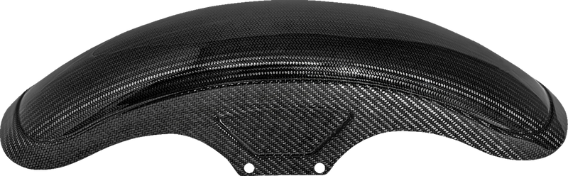 SADDLEMEN Front Fender - Carbon Fiber/Gloss - Dyna/Sportster CF-8-0003