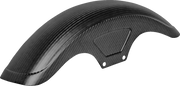 SADDLEMEN Front Fender - Carbon Fiber/Matte - Dyna/Sportster CF-8-0003M