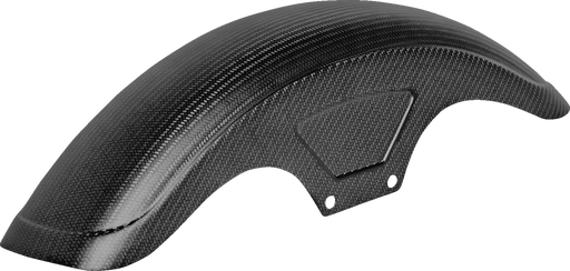 SADDLEMEN Front Fender - Carbon Fiber/Matte - Dyna/Sportster CF-8-0003M