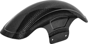SADDLEMEN Carbon Fiber Front Fender - Gloss - Touring '23-'25 CF-823-07-001