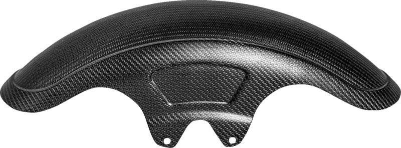 SADDLEMEN Carbon Fiber Front Fender - Matte - Touring '14-'24 CF-814-07-004M