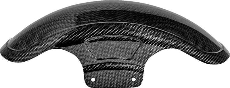 SADDLEMEN Carbon Fiber Front Fender - Gloss - Touring '23-'25 CF-823-07-001