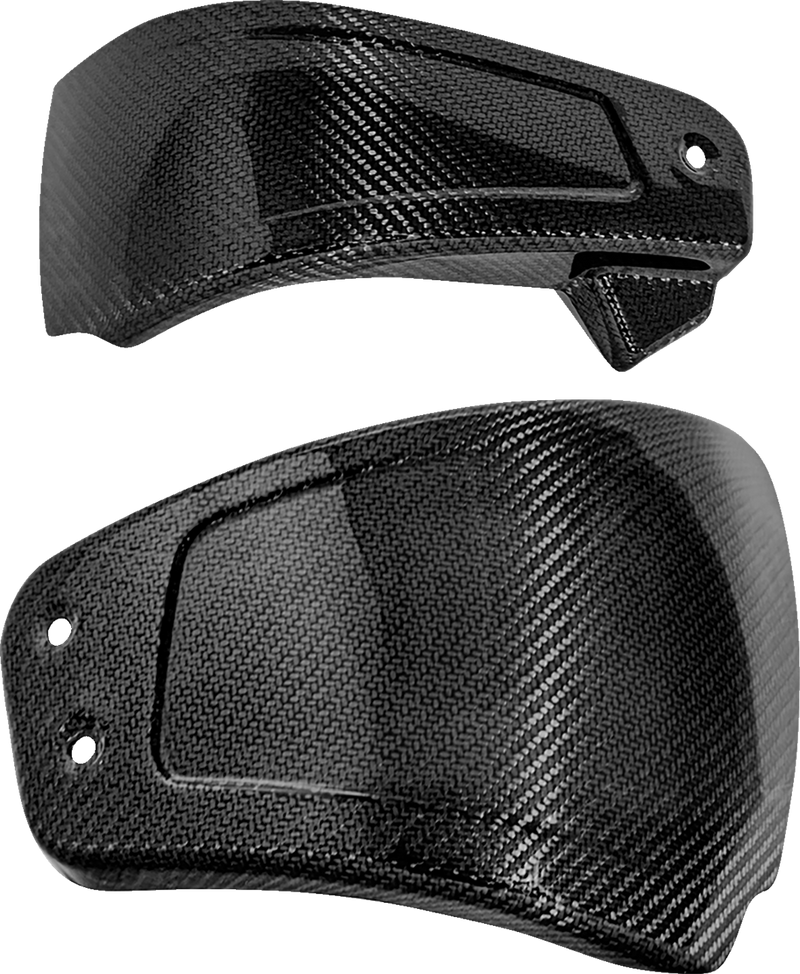 SADDLEMEN Side Cover - Carbon Fiber/Gloss CF-825-001