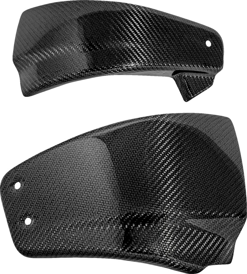 SADDLEMEN Side Cover - Carbon Fiber/Gloss CF-818-001