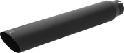 KHROME WERKS 4" HP Plus® Slip-On Muffler - 4" - Black - M8 Softail 40FSL-4031-BLK