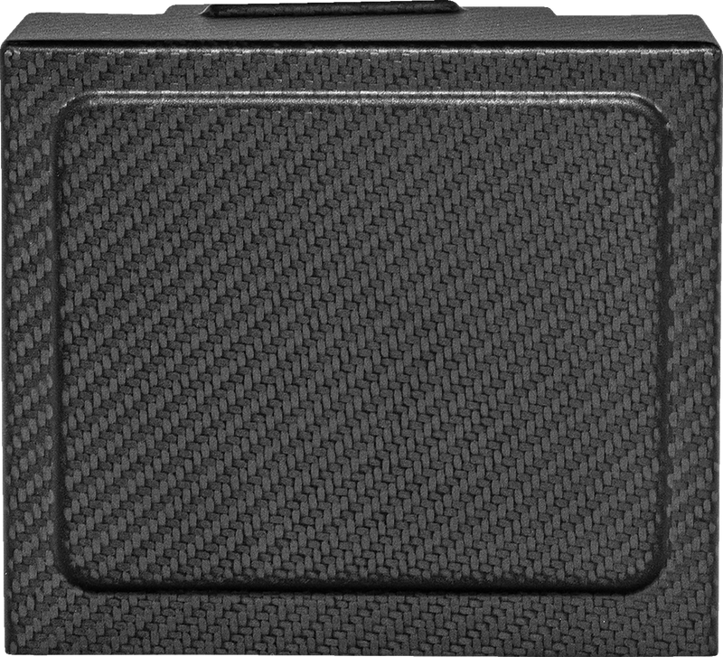 SADDLEMEN Battery Cover - Carbon Fiber - Matte Black CF-899-04-002M