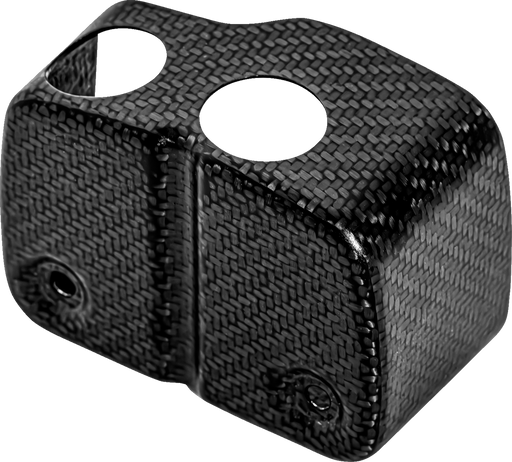 SADDLEMEN Coil Cover - Carbon Fiber - Gloss Black CF-899-04-001