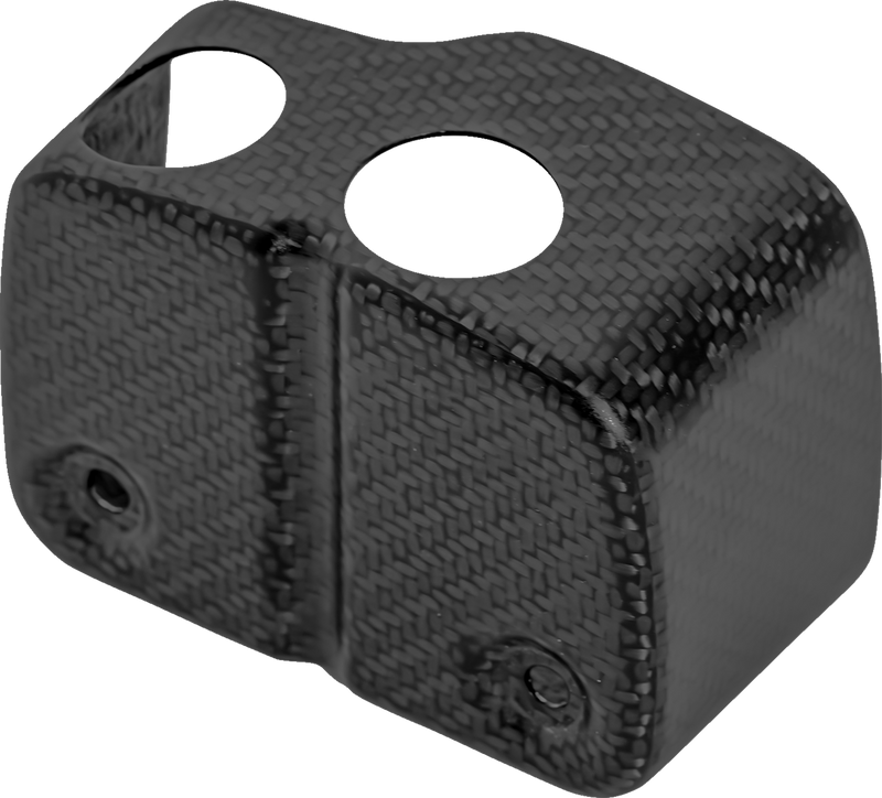 SADDLEMEN Coil Cover - Carbon Fiber - Gloss Black CF-899-04-001M