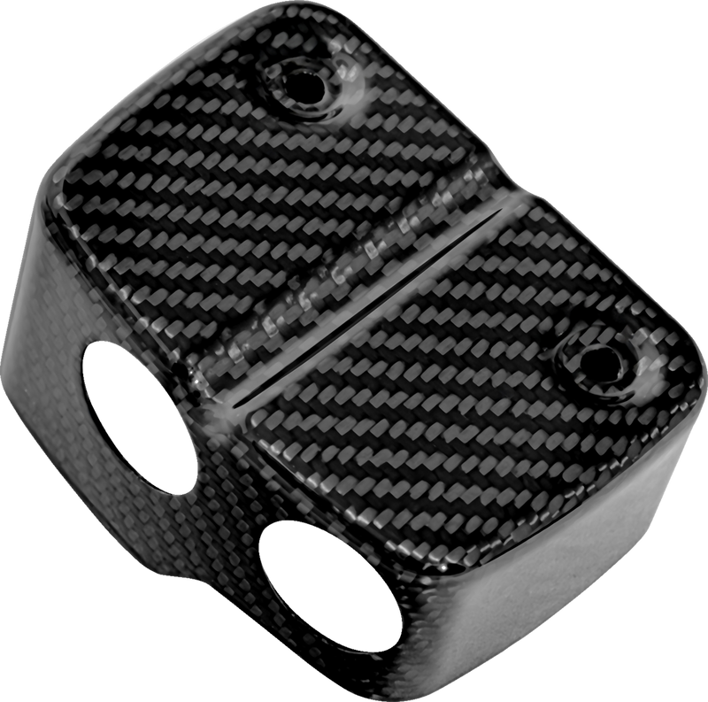 SADDLEMEN Coil Cover - Carbon Fiber - Gloss Black CF-899-04-001