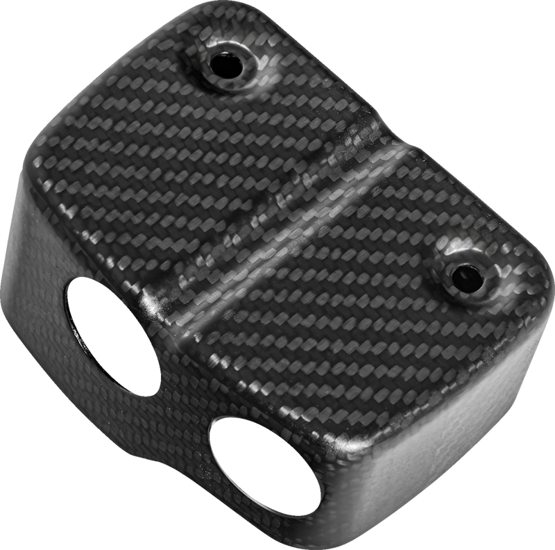 SADDLEMEN Coil Cover - Carbon Fiber - Gloss Black CF-899-04-001M
