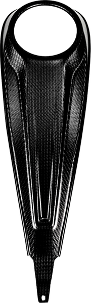 SADDLEMEN Dash Panel - Center Fill - Carbon Fiber/Gloss CF-823-07-002