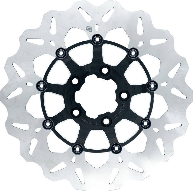 GBRAKES Brake Rotor - Rear - CC GBDU015