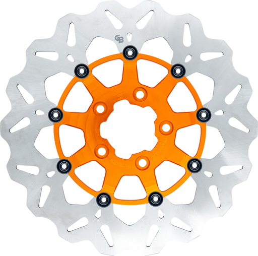 GBRAKES Brake Rotor - Front - Orange GBDU024