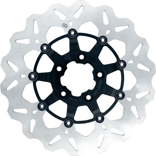 GBRAKES Wave? Brake Rotor - Front - 12.5" - Black GBDU007