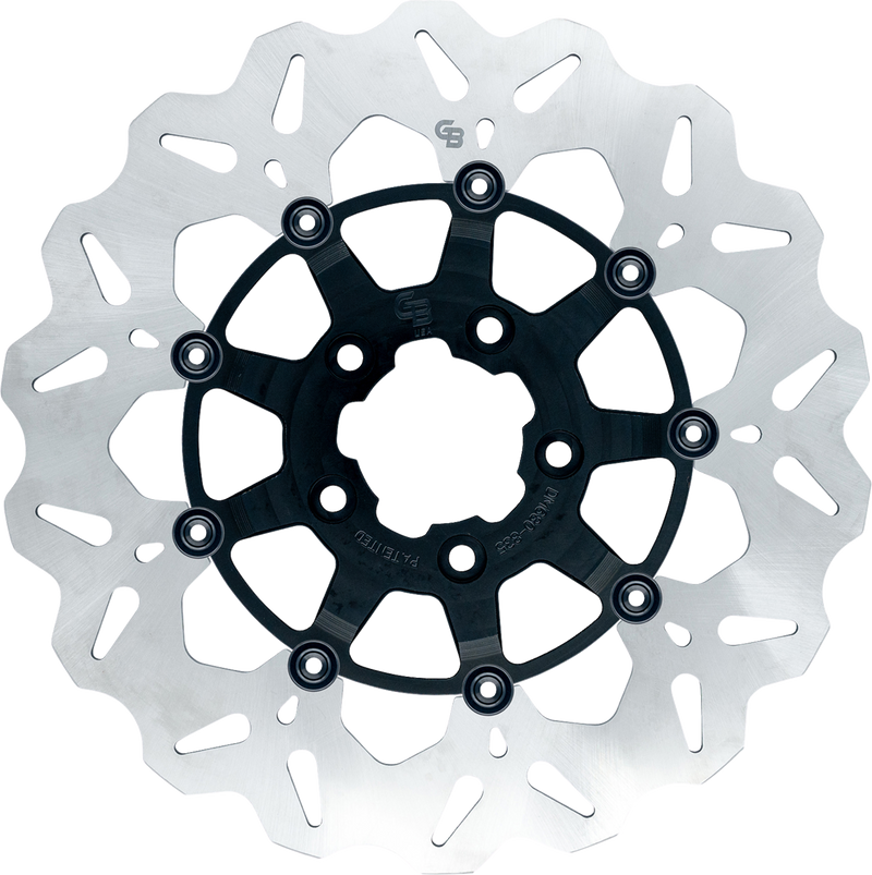 GBRAKES Brake Rotor - Rear - Black GBDU004