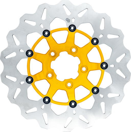 GBRAKES Wave? Brake Rotor - Front - 12.5" - Gold GBDU028