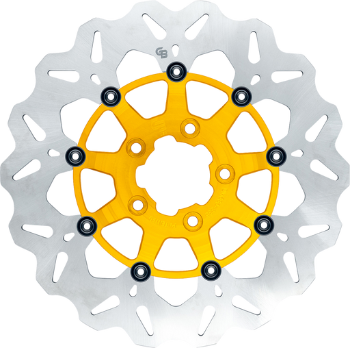 GBRAKES Brake Rotor - Front - Gold GBDU006