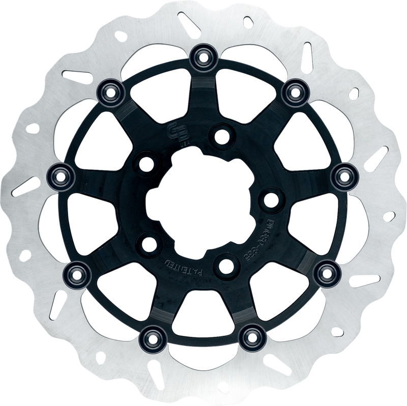 GBRAKES Wave? Brake Rotor - Front - 13" - Black GBDU009