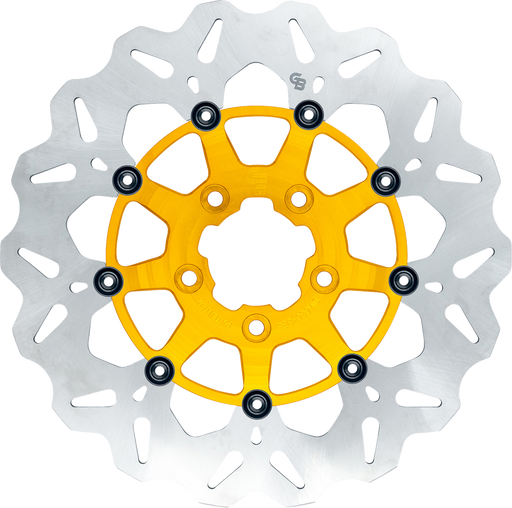 GBRAKES Brake Rotor - Rear - Gold GBDU025