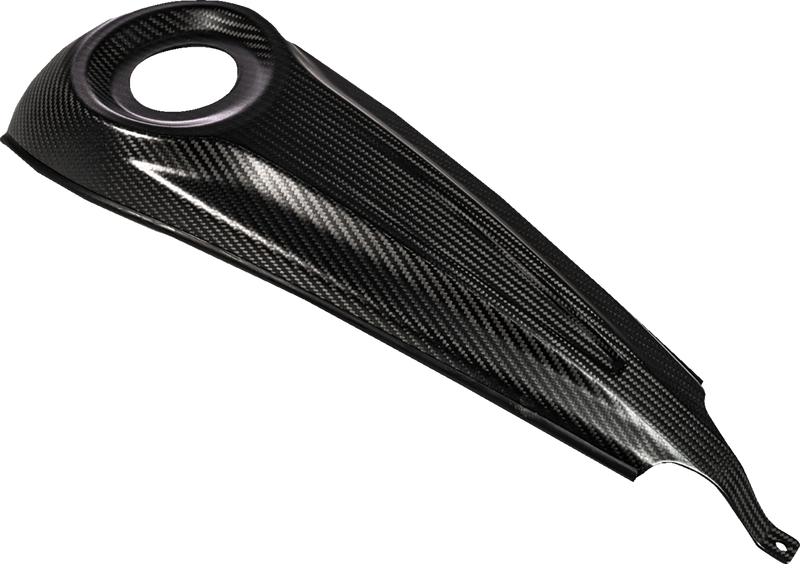 SADDLEMEN Dash Panel - Center Fill - Carbon Fiber/Gloss CF-808-07-001