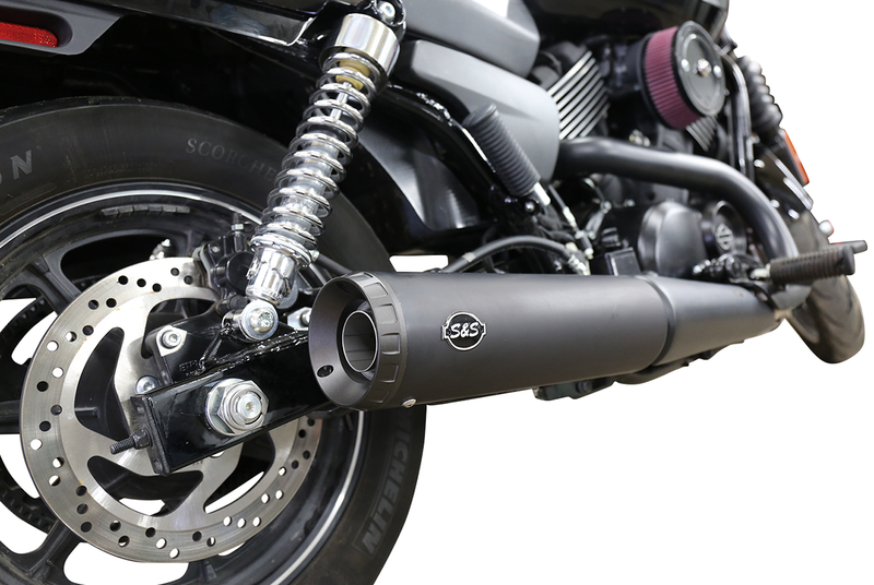 S&S CYCLE Grand National Muffler - Ceramic Black