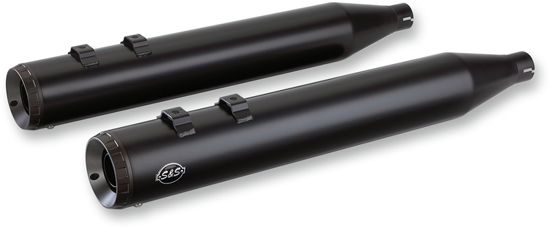 S&S CYCLE Grand National Mufflers - Black