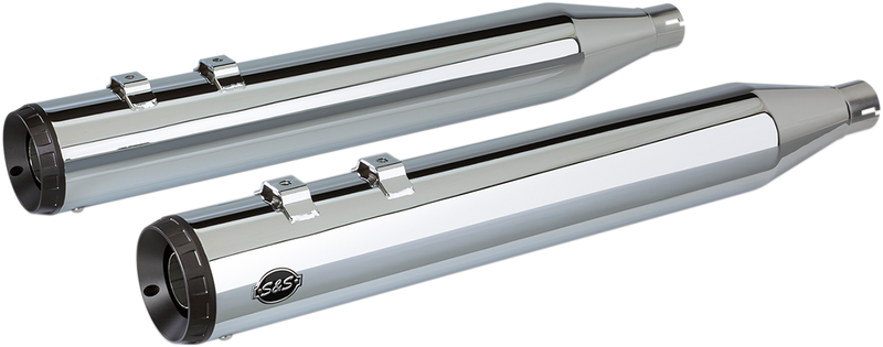 S&S CYCLE Grand National Mufflers - Chrome