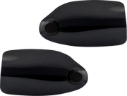 KLOCK WERKS Flare® Handguards - Harley-Davidson Cable Clutch - Black KWS-01-0120-CC