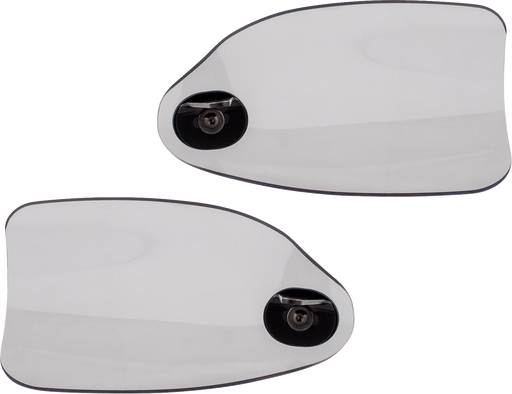 KLOCK WERKS Flare® Handguards - Harley-Davidson Hydraulic Clutch - Clear KWS-01-0121-HC
