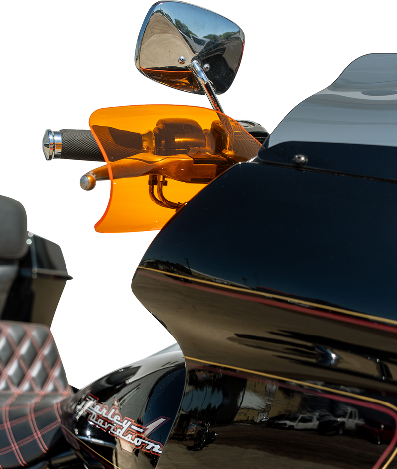 KLOCK WERKS Flare® Handguards - '23-'25 Harley-Davidson - Orange Ice KWS-01-0125-23