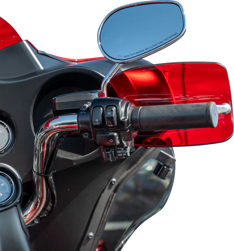 KLOCK WERKS Flare® Handguards - '23-'25 Harley-Davidson - Red KWS-01-0129-23