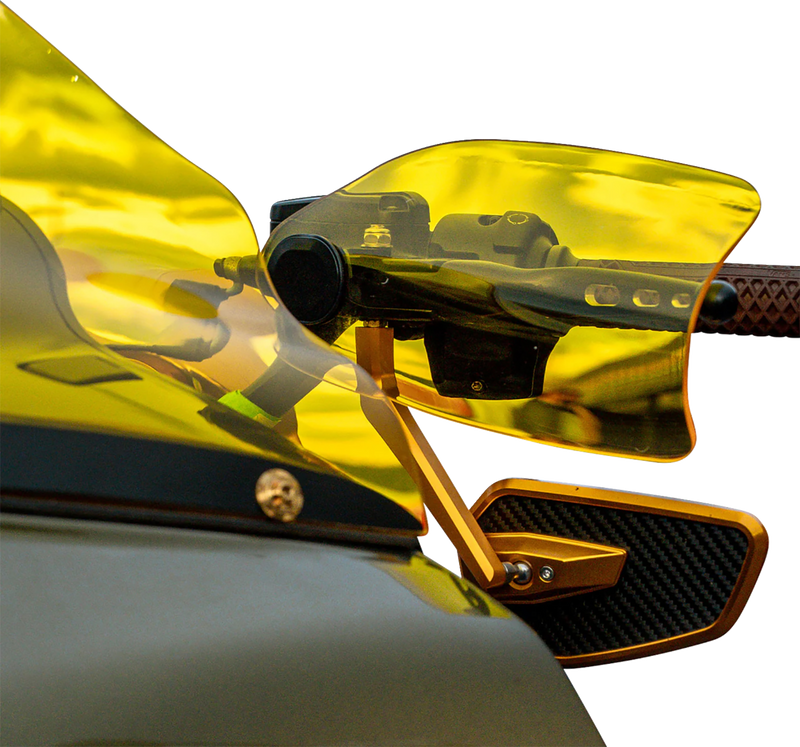 KLOCK WERKS Flare® Handguards - '23-'25 Harley-Davidson - Yellow KWS-01-0131-23