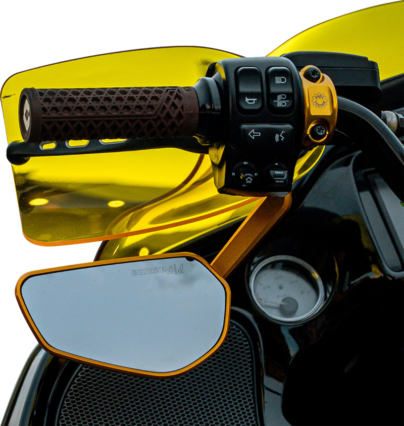 KLOCK WERKS Flare® Handguards - '23-'25 Harley-Davidson - Yellow KWS-01-0131-23