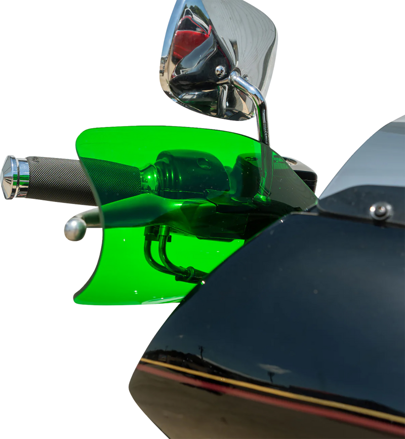 KLOCK WERKS Flare® Handguards - '23-'25 Harley-Davidson - Green KWS-01-0132-23
