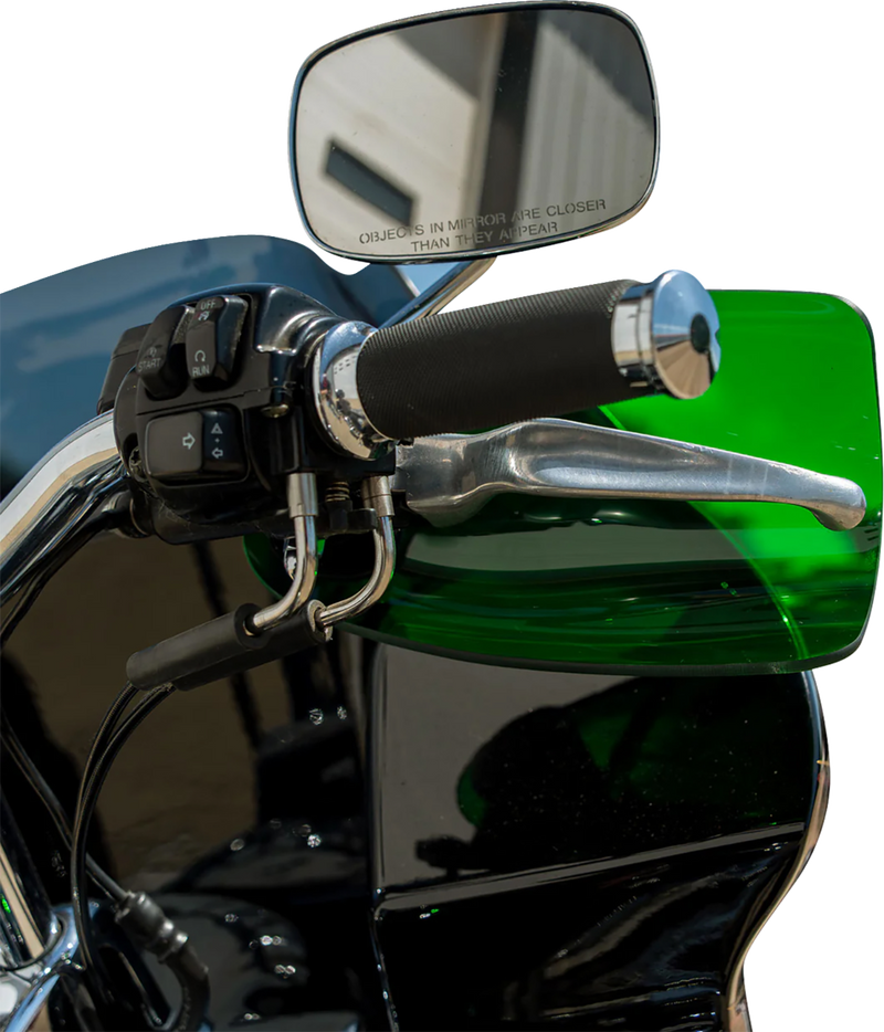 KLOCK WERKS Flare® Handguards - '23-'25 Harley-Davidson - Green KWS-01-0132-23