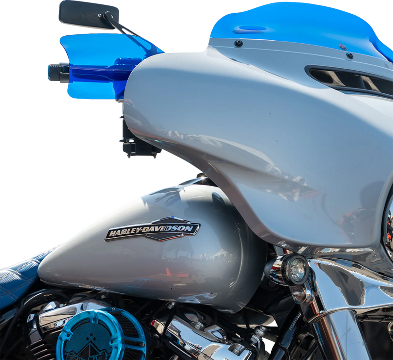 KLOCK WERKS Flare® Handguards - '23-'25 Harley-Davidson - Blue KWS-01-0133-23