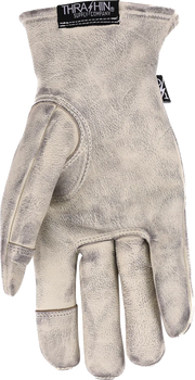 THRASHIN SUPPLY CO. Roper Leather Gloves - Bone White - XS TRG-00-07